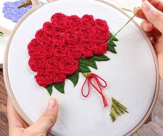 عکس وسایل های گلدوزی