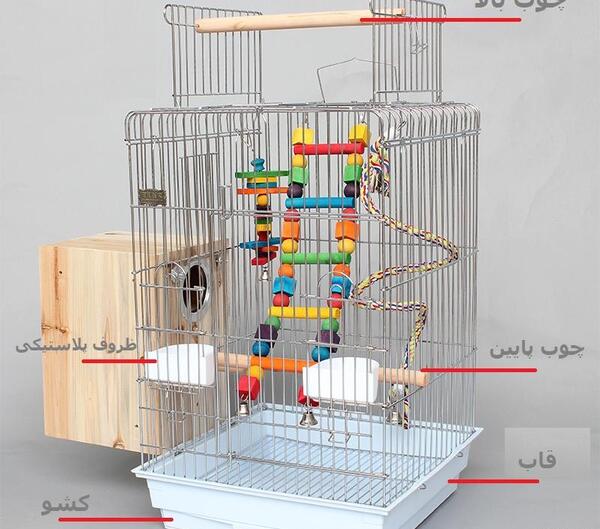 عکس قفس عروس هلندی با وسایل