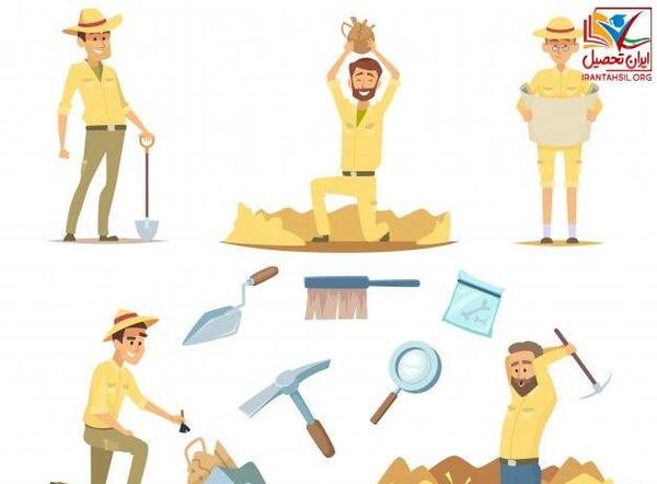 عکس وسایل باستان شناسی