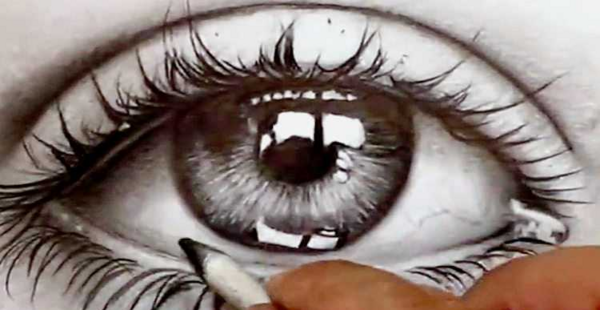 هایپررئال عکس وسایل طراحی سیاه قلم