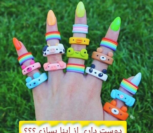 عکس وسایل زیبا با خمیر کلی