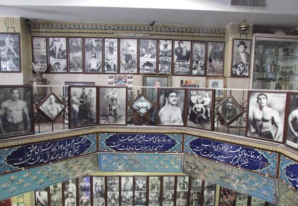 عکس وسایل های زورخانه