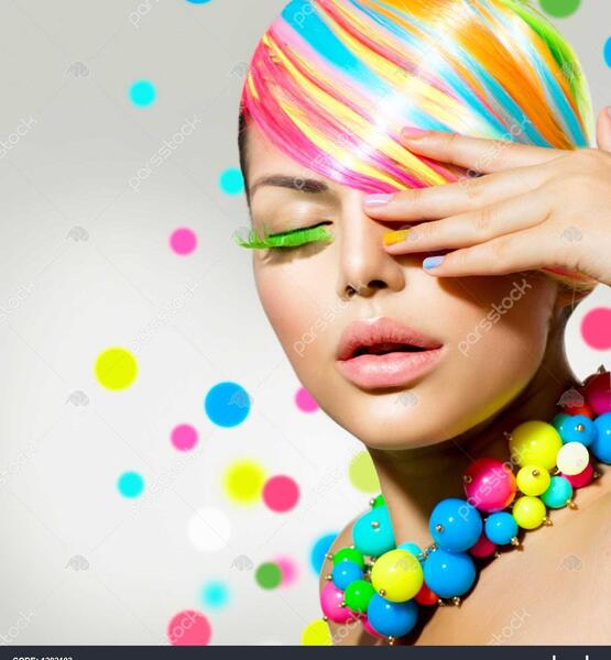 عکس وسایل های رنگین کمان