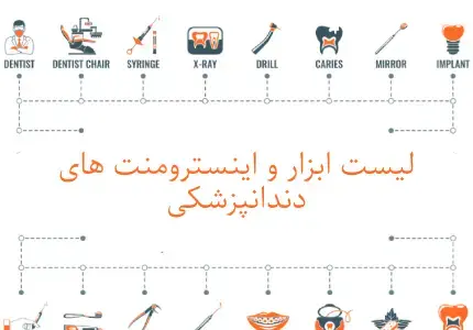 عکس از وسایل دندانپزشکی