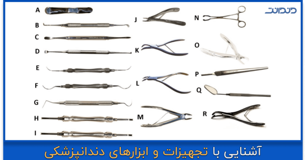 عکس از وسایل دندانپزشکی