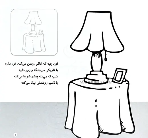 عکس نقاشی وسایل خانگی