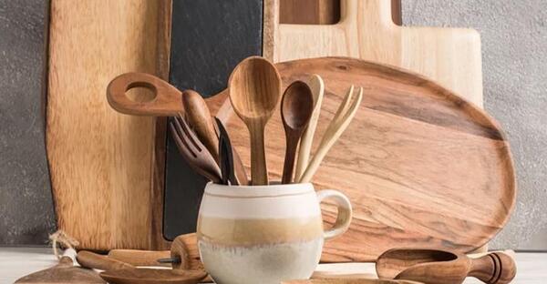 عکس وسایل چوبی پذیرایی