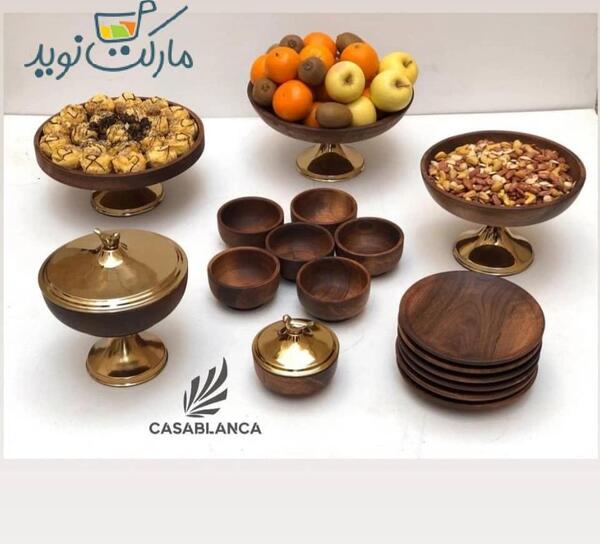 عکس وسایل چوبی پذیرایی