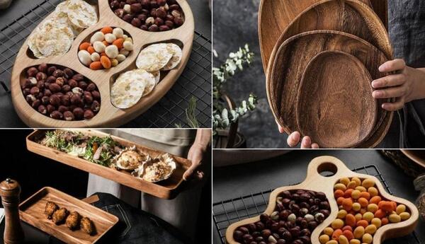 عکس وسایل چوبی در آشپزخانه