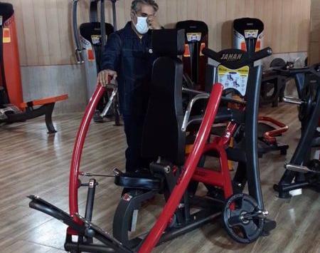عکس از وسایل باشگاه بدنسازی