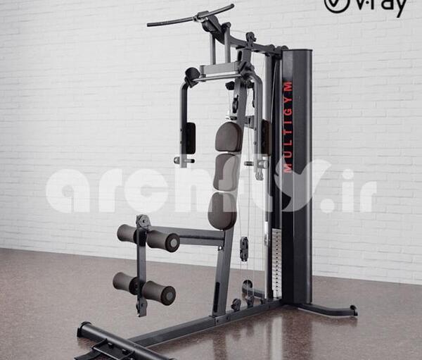 عکس از وسایل باشگاه بدنسازی