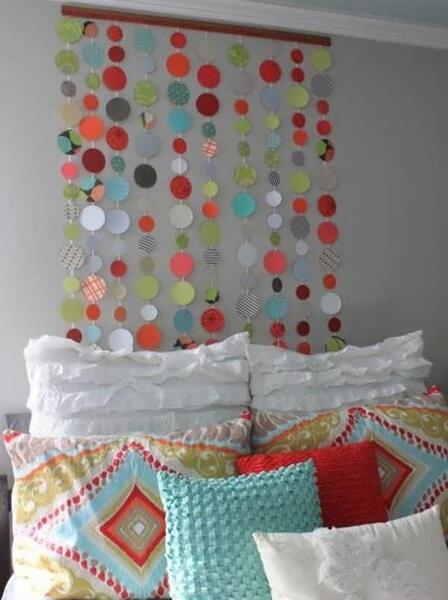 عکس تزیین اتاق دخترانه با وسایل دور ریختنی