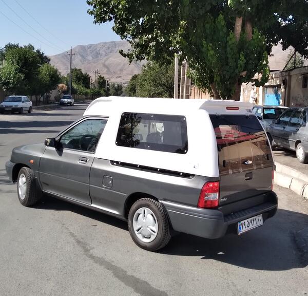 عکس داخل پراید وانت