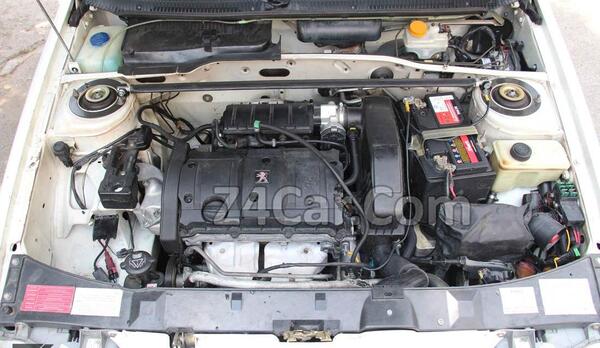 عکس داخل کاپوت پژو 405