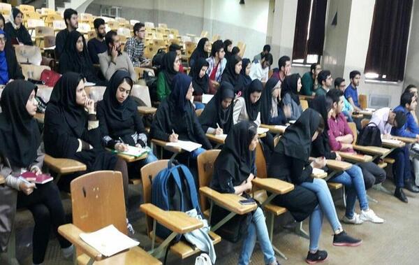 عکس داخل دانشگاه تهران