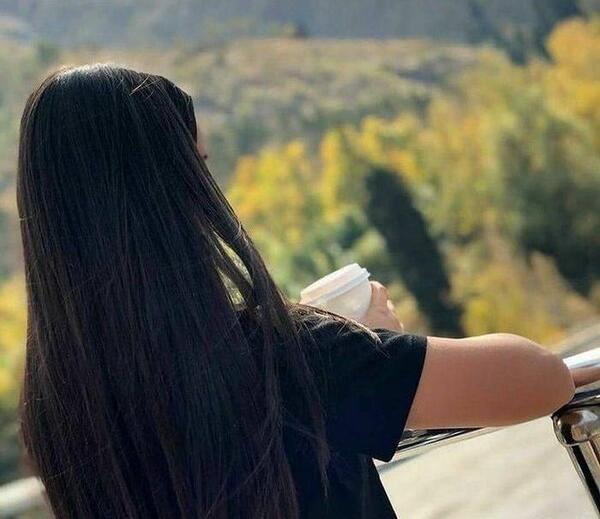 عکس دختر فیک مو مشکی