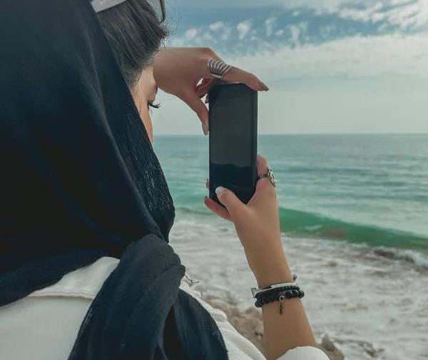عکس دختر فیک تو طبیعت