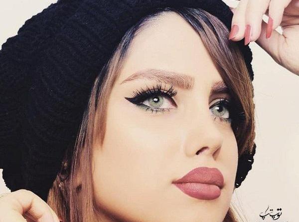 عکس فیک دختر چشم رنگی ایرانی