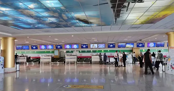 عکس داخل فرودگاه شیراز