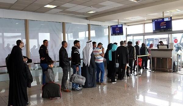 عکس داخل فرودگاه مشهد