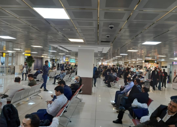 عکس از داخل فرودگاه مهراباد