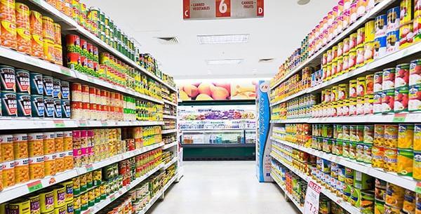 عکس داخل فروشگاه مواد غذایی