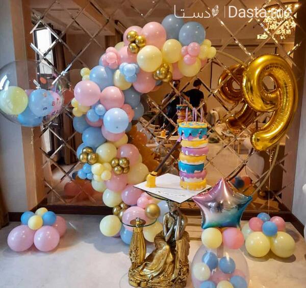 عکس داخل فروشگاه رنگین کمان
