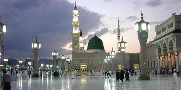 عکس داخل قبر حضرت محمد