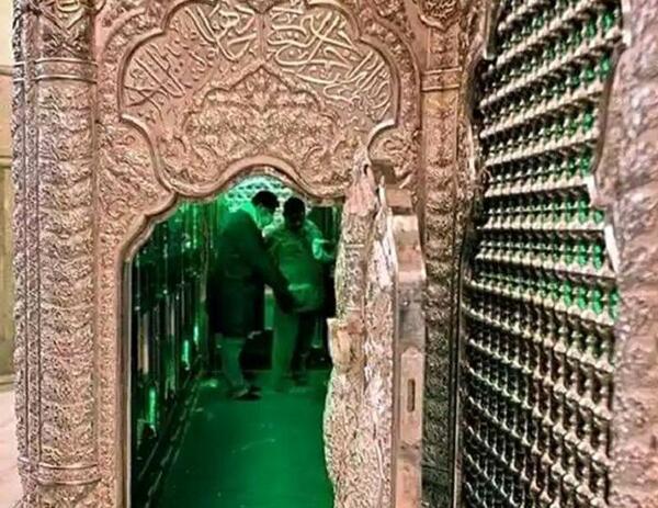 عکس داخل قبر امام حسین