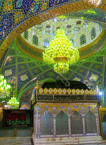 عکس داخل قبر حضرت رقیه