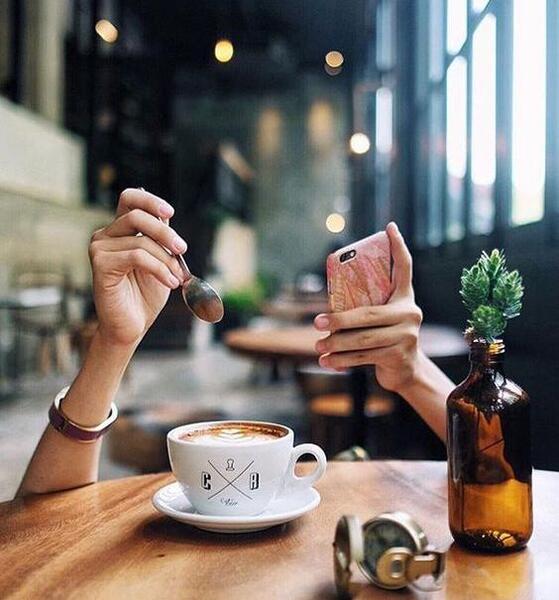 عکس فیک دختر پسر تو کافه