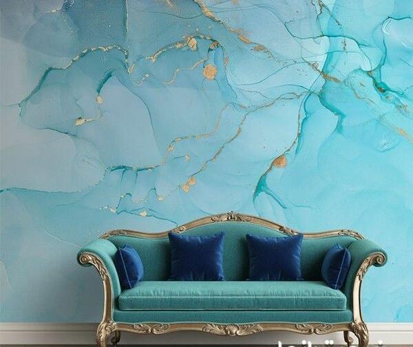 عکس سنگ مرمر رنگی