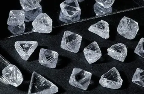 عکس سنگ الماس سفید