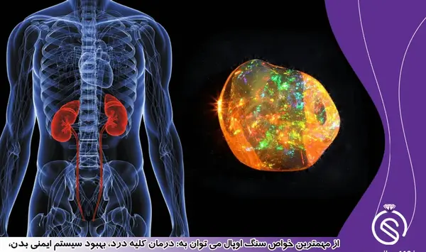 عکس سنگ اوپال اصل