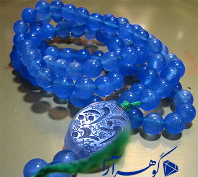 عکس سنگ عقیق آبی