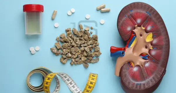 عکس بزرگترین سنگ کلیه جهان