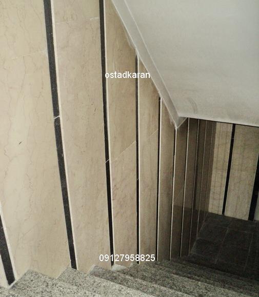 عکس سنگ پله حیاط