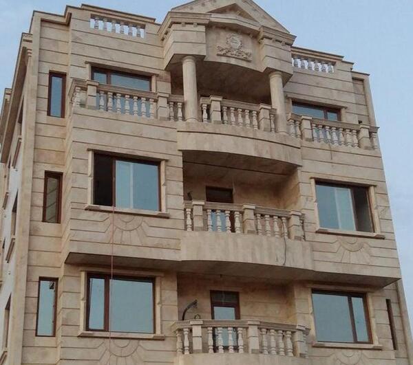 عکس نما سنگ تراورتن