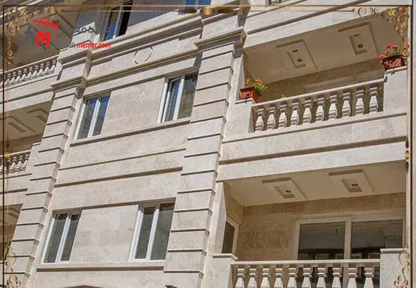 عکس نما سنگ تراورتن