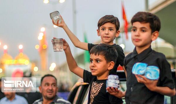 عکس بچه ها در پیاده روی اربعین