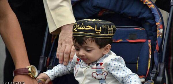 عکس بچه ها در پیاده روی اربعین