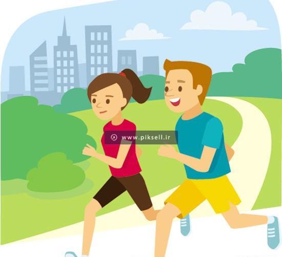 عکس از پیاده روی ورزشی