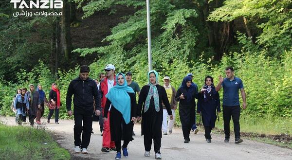 عکس از پیاده روی ورزشی