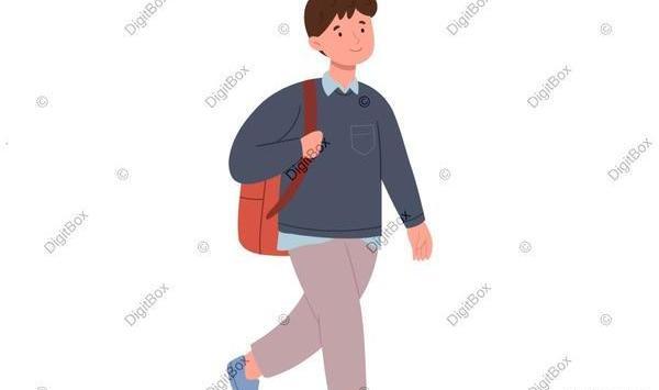 عکس پیاده روی کارتونی