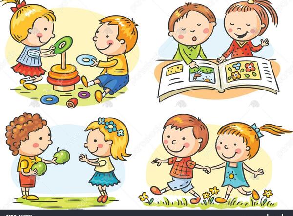 عکس پیاده روی کارتونی
