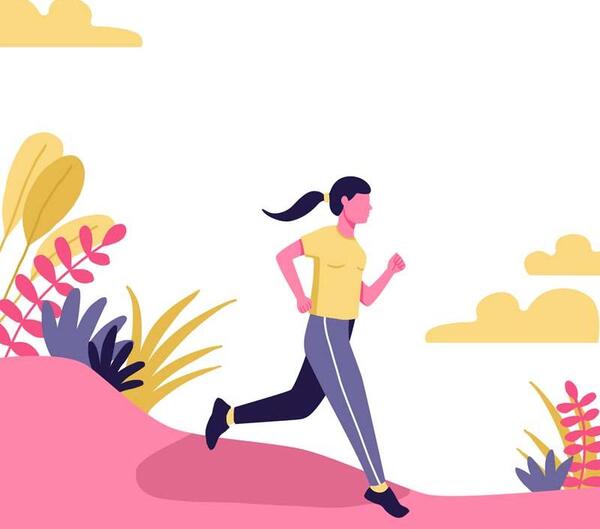 عکس پیاده روی کارتونی
