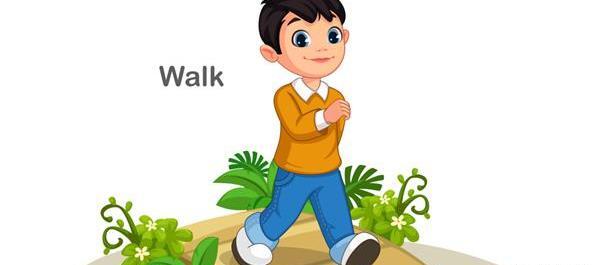 عکس پیاده روی کارتونی