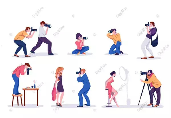 عکس پیاده روی کارتونی