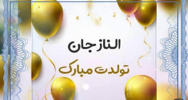 عکس تولدت مبارک الناز جون