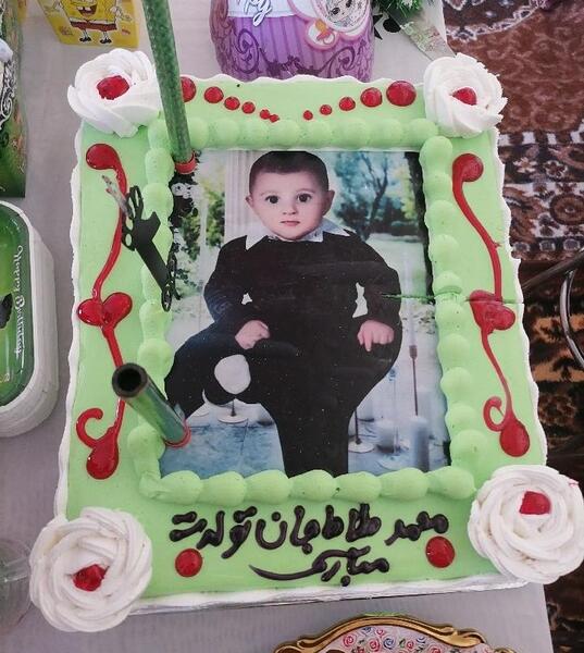 عکس تولدت مبارک محمد طاها